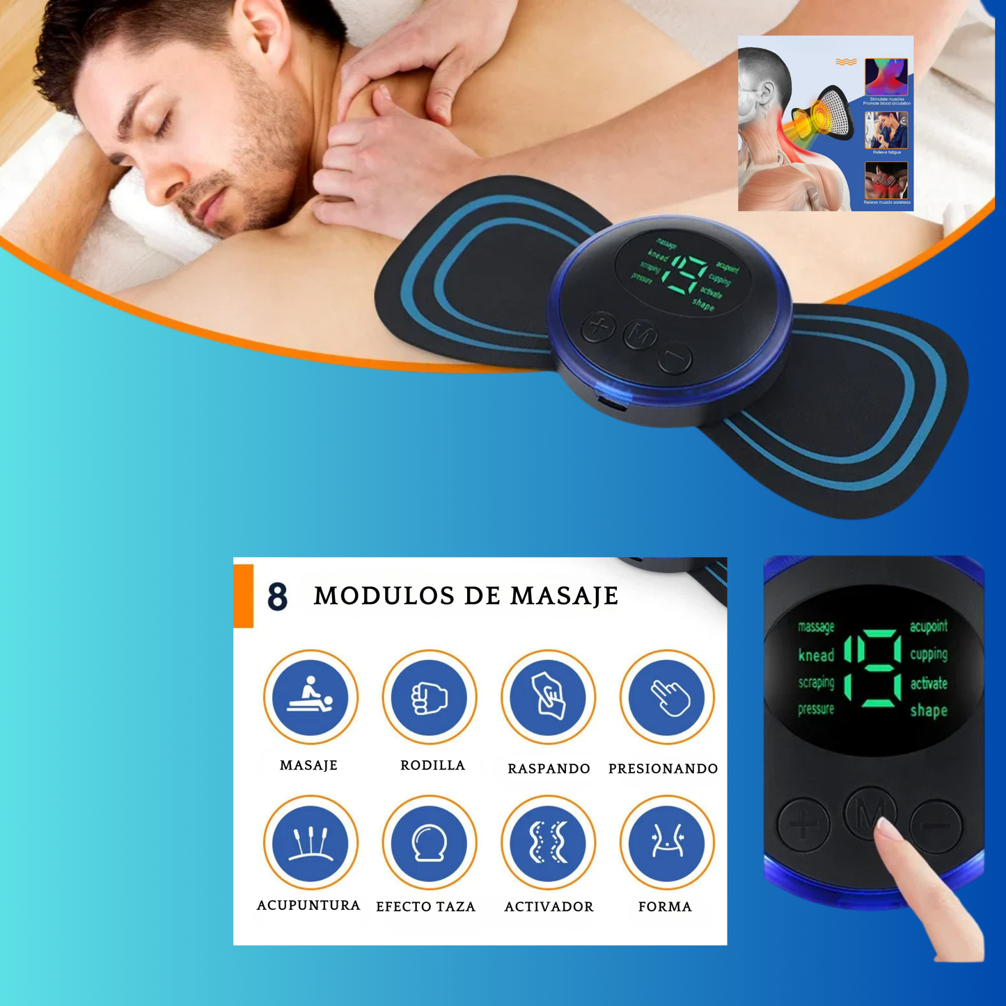 VibraFácil Masajeador portatil