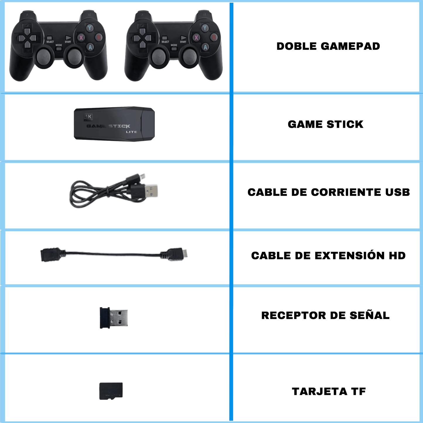 ⭐Consola videoJuegos Game Stick🤜