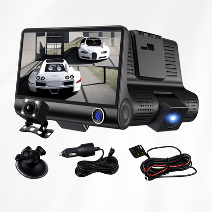 🚗 Super Combo Cámara de seguridad para vehículos  3 en 1