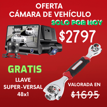 🚗 Super Combo Cámara de seguridad para vehículos  3 en 1