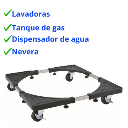 ⭐Soporte / Carrito para lavadoras, neveras - Multiuso